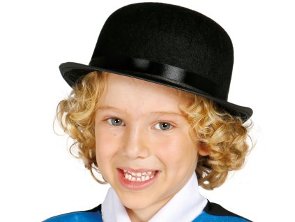 Černý klobouk pro děti