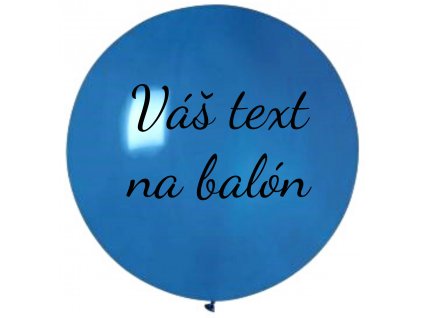 83361 1 balon s textom modry 80 cm