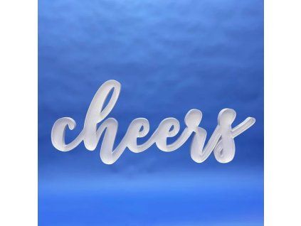 Šablóna na balóny - Cheers