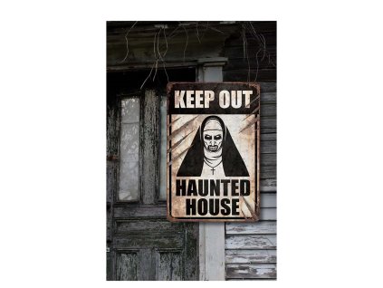 Tabuľka - Strašidelný dom