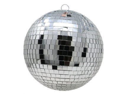 Disco guľa - Strieborná 20 cm