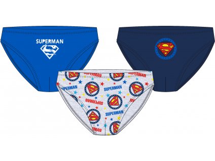Chlapčenské spodné prádlo - Superman 3 ks (Velikost - děti 104/110)