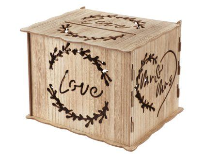 Svadobná krabička Natural - Love