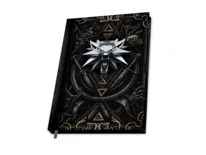 the witcher notebook a5 wolf school x4