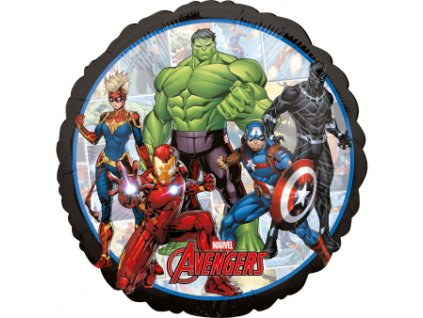 87642 foliovy balon avengers kruh 43 cm