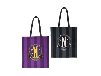 Plátená taška - Wednesday, Nevermore