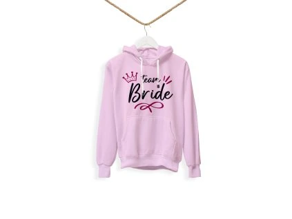 Dámska mikina - Team Bride korunka