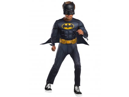 Detský kostým - Batman Deluxe (Velikost - děti L)