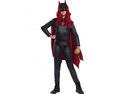 Detský kostým Deluxe - Batwoman (Velikost - děti M)