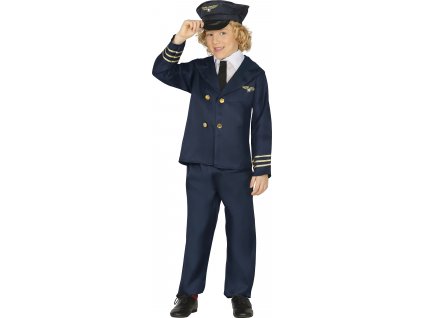 Detský kostým Pilot (Velikost - děti M)