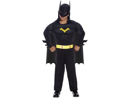 Kostým Batman - detský (Velikost - děti M: 115-123 cm)