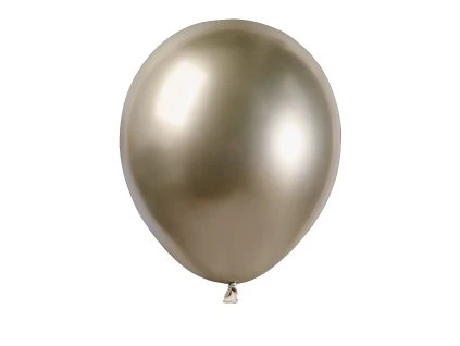 Balónik chrómový - prosecco 13 cm 100 ks