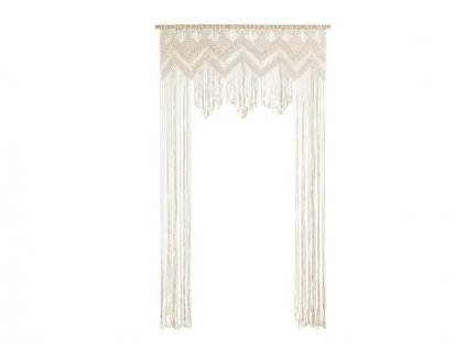 92031 svadobny macrame zaves kremovy 104 x 182 cm