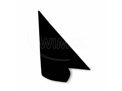 Servítky PREMIUM čierne 40 x 40 cm [50 ks]