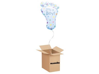 Balónový box -  Stopa It's a Boy