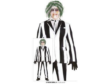 Pánsky kostým - Beetlejuice (Velikost - dospělý S)