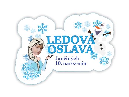 Personalizovaná podložka pod talíř - Frozen