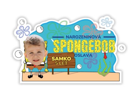 Personalizovaná podložka pod talíř - Spongebob