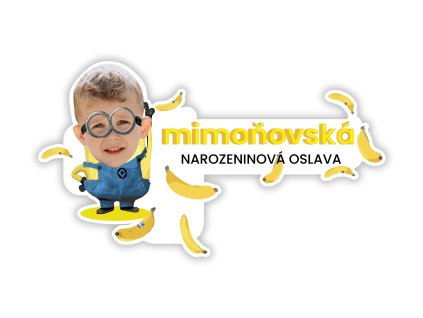Personalizovaná podložka pod talíř - Mimoni