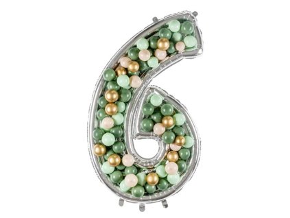 Číselný rám na balóny - 6