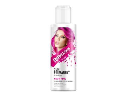 Semipermanentná farba na vlasy 100 ml - Neon Pink