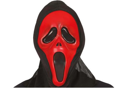 Maska - Vreskot červená
