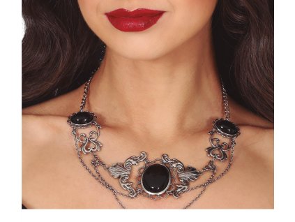 Náhrdelník - Čierne kamene