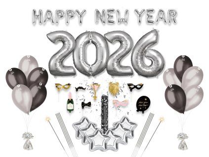 Silvestrovský set 2026 - strieborný