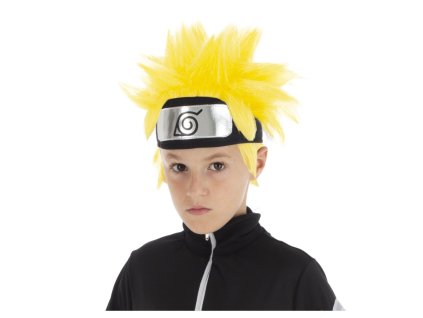 Detská parochňa NARUTO SHIPPUDEN - žltá