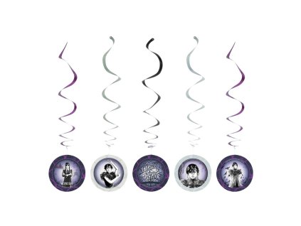 Dekoračné víry - Wednesday 5 ks