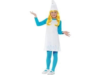 Detský dievčenský kostým - Šmolinka