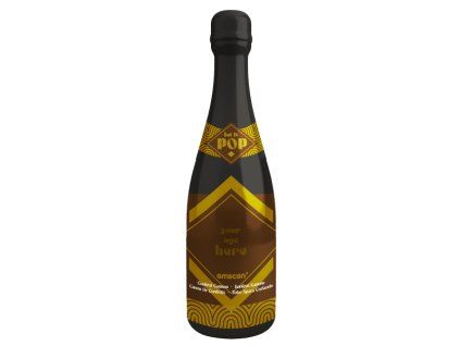 Fľaša na konfety DIY výročie 32 cm