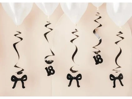 Dekoračné víry k 18.narodeninám