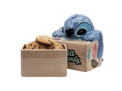 Keramická dóza na sušienky - Stitch