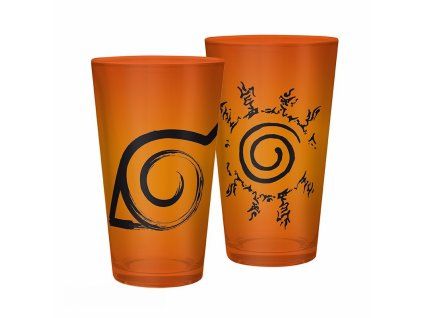 Sklenený pohár - NARUTO SHIPPUDEN 400 ml