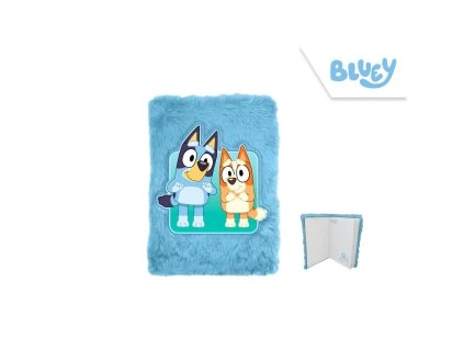 Plyšový zápisník - Bluey