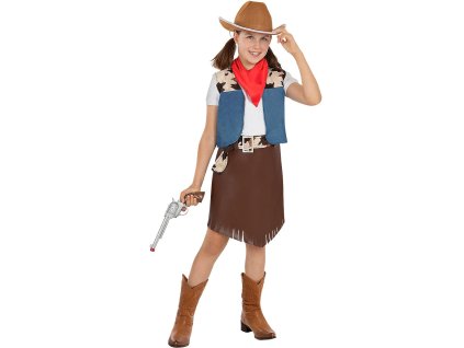 Detský dievčenský kostým - Kovbojka