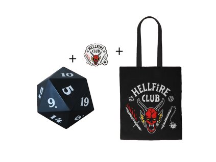 Set predmetov Hellfire Club - Stranger Things
