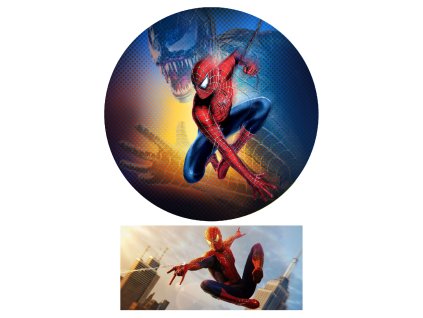 Jedlý obrázek na dort - Spiderman