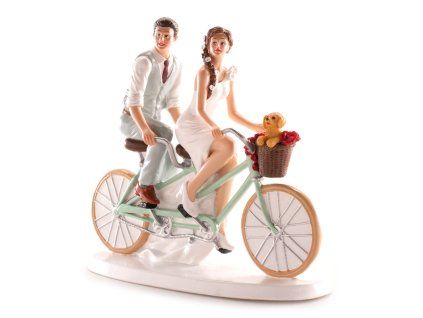 305069 PAREJA DE BODA EN BICICLETA 16X18CM 3