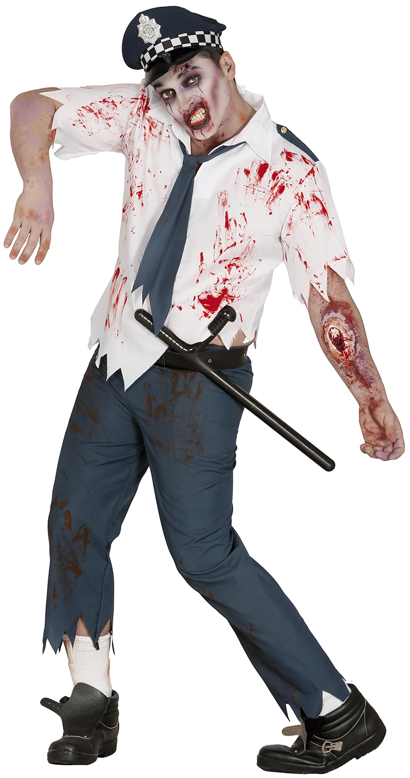 Levně Guirca Kostým Zombie policista