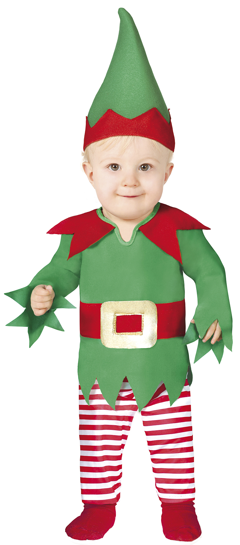 Guirca Dětský kostým  Vánoční skřítek Velikost nejmenší: 12 - 18 měsíců