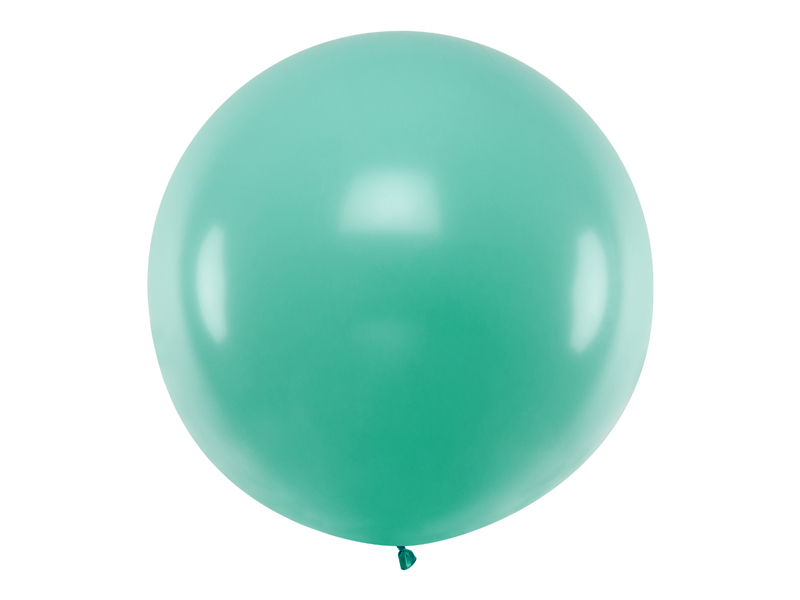 Levně PartyDeco Kulatý latexový Jumbo balón 1 m - lesní zelená