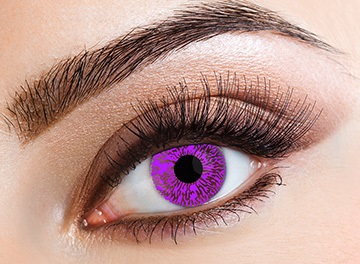 Levně Eyecasions Eyecasions Čočky Violet Tint