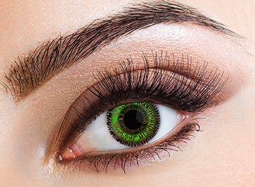 Levně Eyecasions Eyecasions Čočky Two Tone Green
