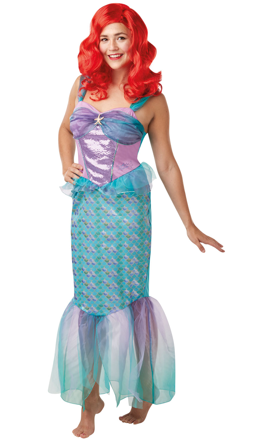 Kostým Ariel - dámsky Velikost - dospělý: S