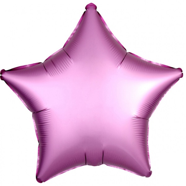 Amscan Fóliový balón Hvězda - flamingo 43 cm