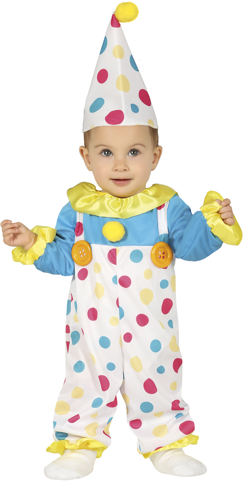 Guirca Dětský kostým - Malej klaun Velikost nejmenší: 12 - 18 měsíců