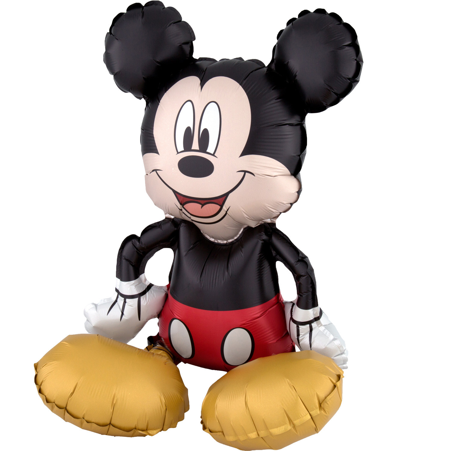 Levně Amscan Fóliový balonek sedíci Mickey Mouse 45 x 45 cm