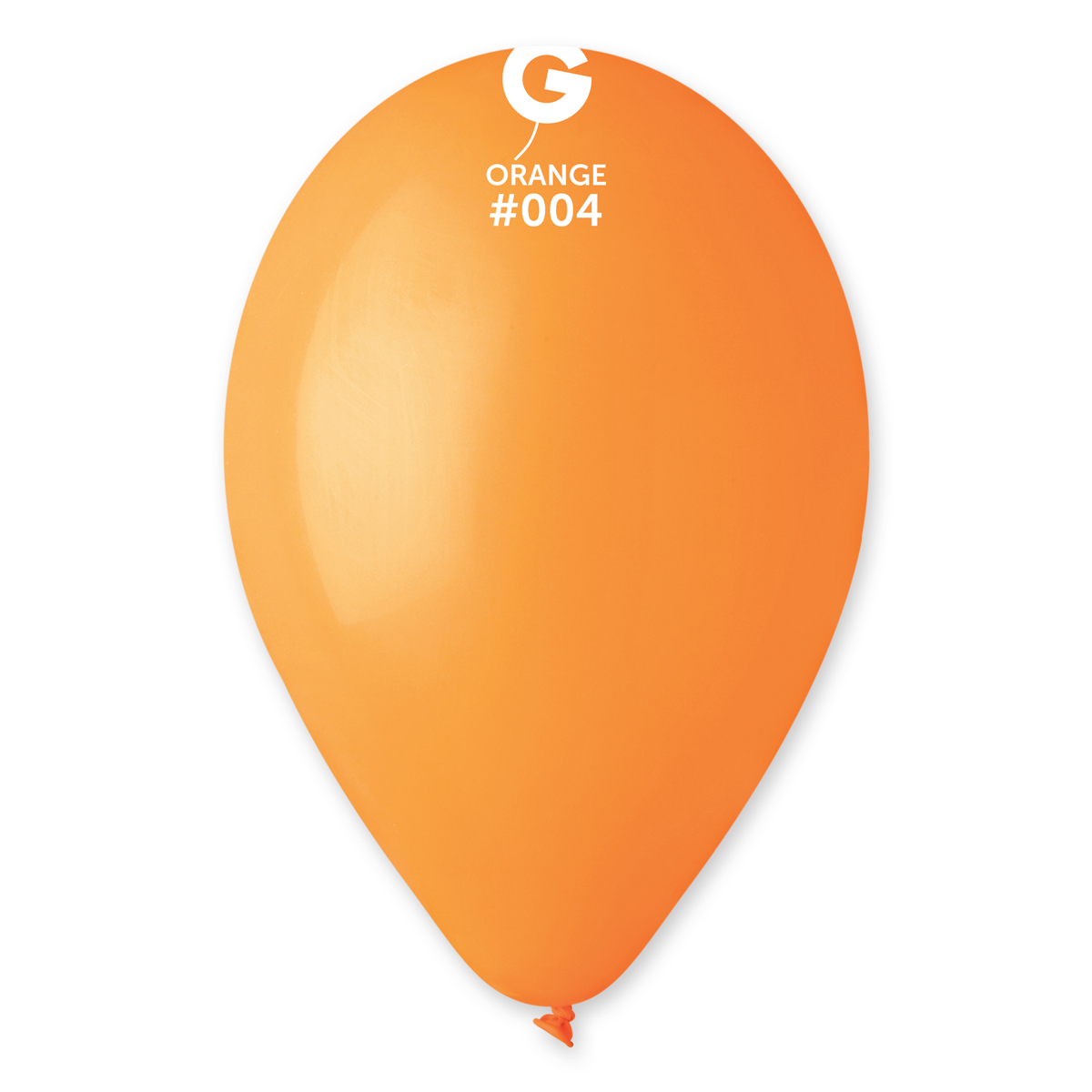 Levně Gemar Balónek pastelový mandarinkově oranžový 26 cm